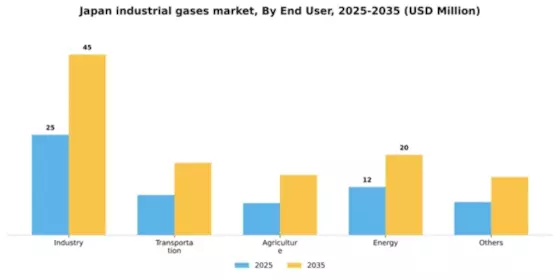 Japan Industrial Gases Market Segment Image 0