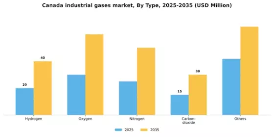 Canada Industrial Gases Market Segment Image 1