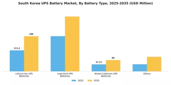 South Korea UPS Battery Market Segment Image 1
