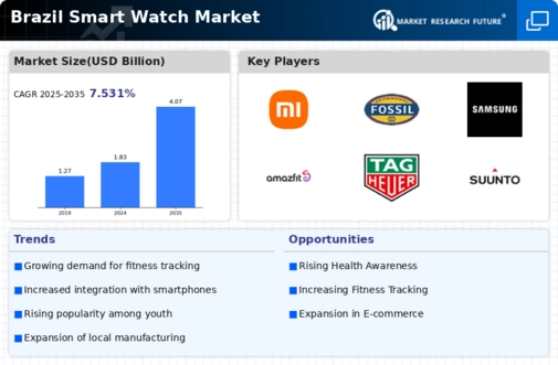 Brazil Smart Watch Market Infographic
