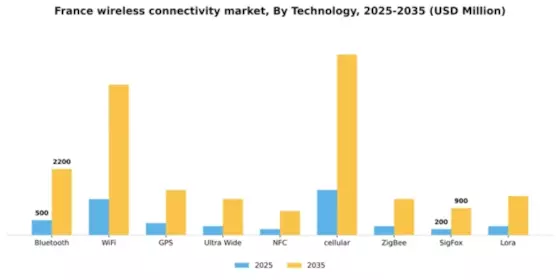 France Wireless Connectivity Market Segment Image 1