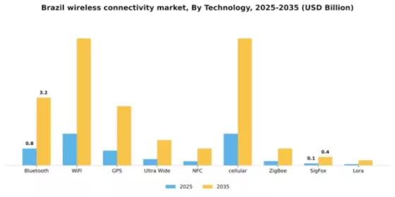 Brazil Wireless Connectivity Market Segment Image 1