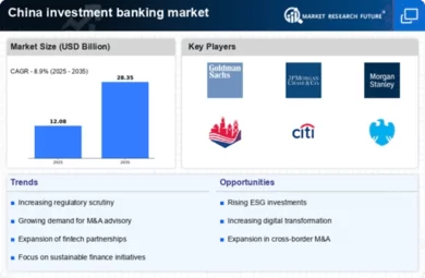 China Investment Banking Market Infographic