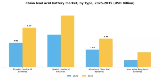 China Lead Acid Battery Market Segment Image 3