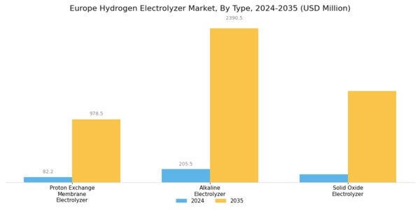 Europe Hydrogen Electrolyzer Market Segment Image 0