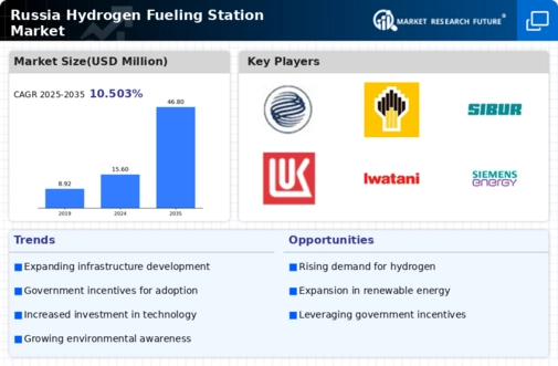 Russia Hydrogen Fueling Station Market Infographic
