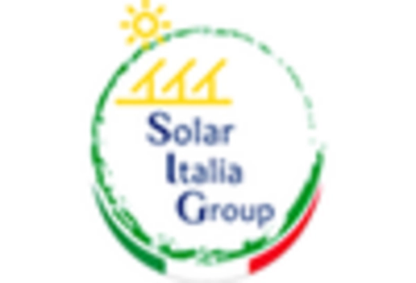 Italy Solar Rooftop Sales Market key player