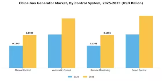 China Gas Generator Market Segment Image 1