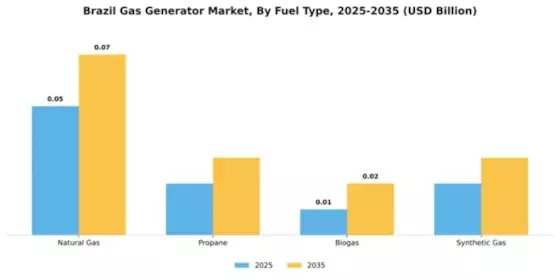 Brazil Gas Generator Market Segment Image 3