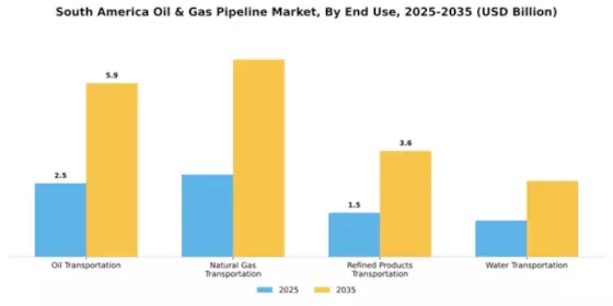 South America Oil & Gas Pipeline Market Segment Image 1