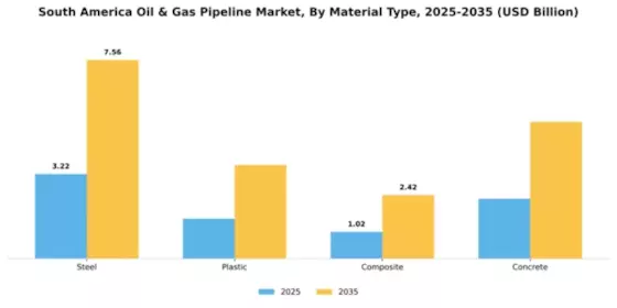 South America Oil & Gas Pipeline Market Segment Image 2