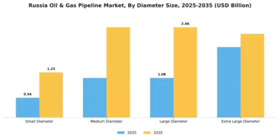 Russia Oil & Gas Pipeline Market Segment Image 1