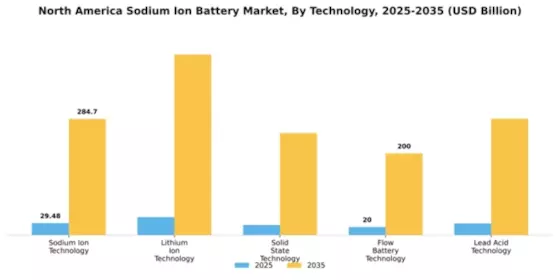 North America Sodium Ion Battery Market Segment Image 3