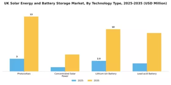 UK Solar Energy and Battery Storage Market Segment Image 3