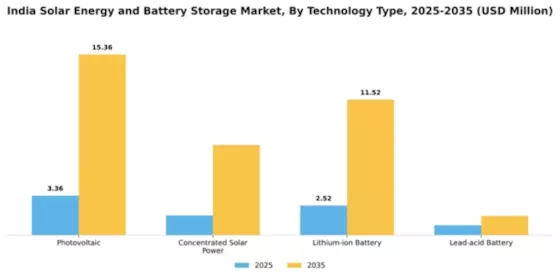India Solar Energy and Battery Storage Market Segment Image 3