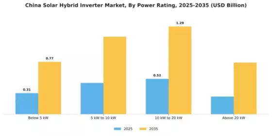 China Solar Hybrid Inverter Market Segment Image 2