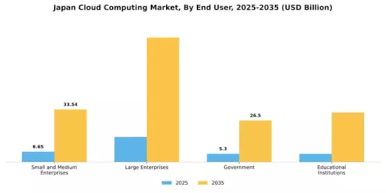 Japan Cloud Computing Market Segment Image 1