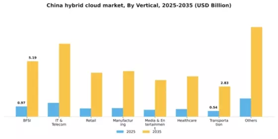 China Hybrid Cloud Market Segment Image 4