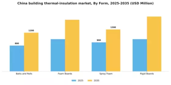 China Building Thermal Insulation Market Segment Image 2