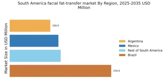 South America Facial Fat Transfer Market Regional Image