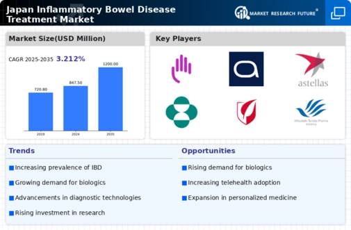 Japan Inflammatory Bowel Disease Treatment Market Infographic