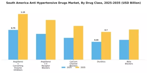 South America Anti Hypertensive Drugs Market Segment Image 2