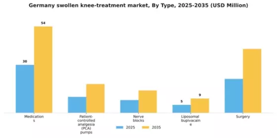 Germany Swollen Knee Treatment Market Segment Image 1