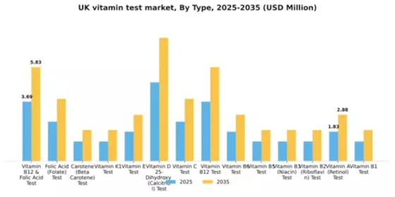 UK Vitamin Test Market Segment Image 2