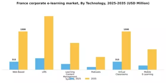 France Corporate E Learning Market Segment Image 0