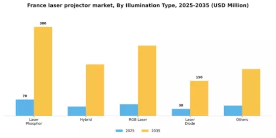 France Laser Projector Market Segment Image 0