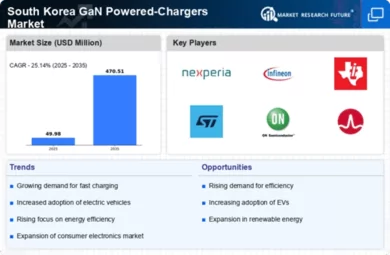 South Korea GaN Powered Chargers Market Infographic