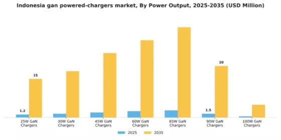 Indonesia GaN Powered Chargers Market Segment Image 2
