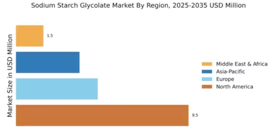 Sodium Starch Glycolate Market Regional Image