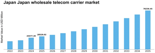 Japan Wholesale Telecom Carrier Market Size