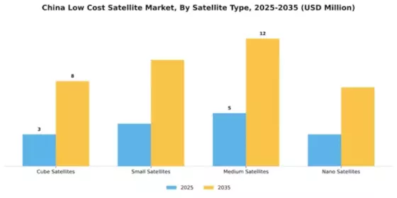 China Low Cost Satellite Market Segment Image 3