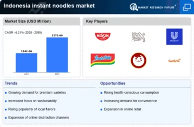 Indonesia Instant Noodles Market Infographic