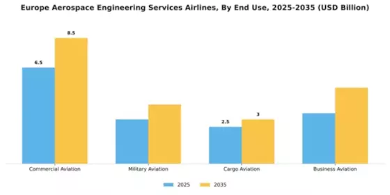 Europe Aerospace Engineering Services Airlines Market Segment Image 1