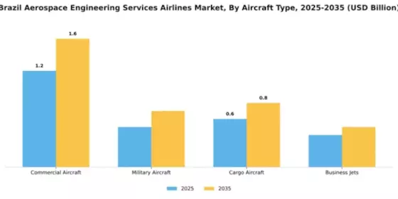 Brazil Aerospace Engineering Services Airlines Market Segment Image 0