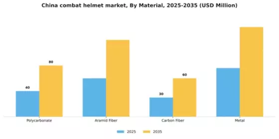 China Combat Helmet Market Segment Image 2
