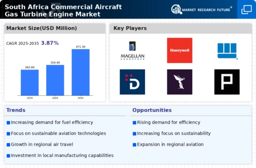 South Africa Commercial Aircraft Gas Turbine Engine Market Infographic