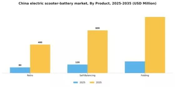 China Electric Scooter Battery Market Segment Image 0
