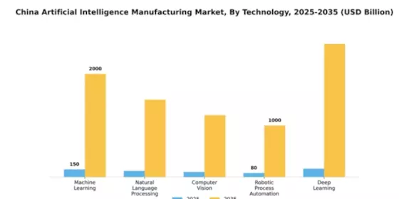 China Artificial Intelligence Manufacturing Market Segment Image 2