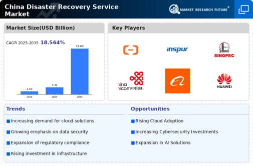 China Disaster Recovery Service Market Infographic