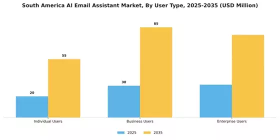 South America AI Email Assistant Market Segment Image 4
