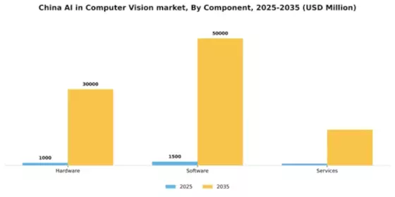 China AI in Computer Vision Market Segment Image 1