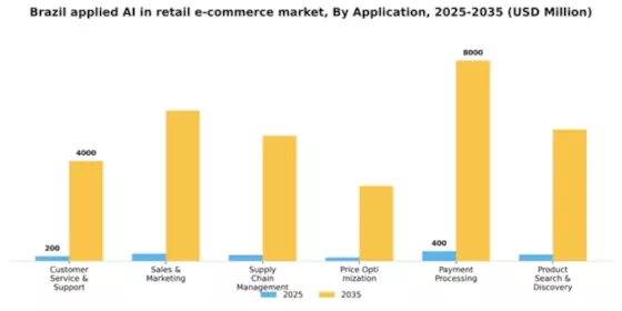 Brazil Applied AI in Retail E Commerce Market Segment Image 0