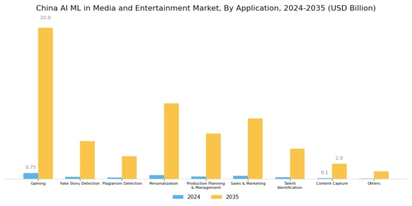 China AI ML in Media and Entertainment Market Segment Image 1
