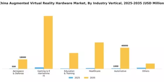 China Augmented Virtual Reality Hardware Market Segment Image 1