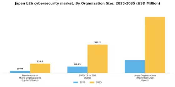 Japan B2B Cybersecurity Market Segment Image 3
