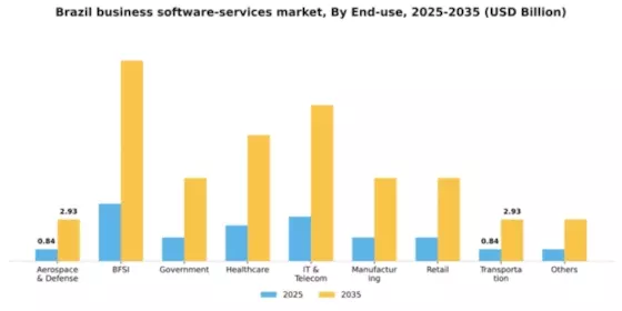 Brazil Business Software Services Market Segment Image 1